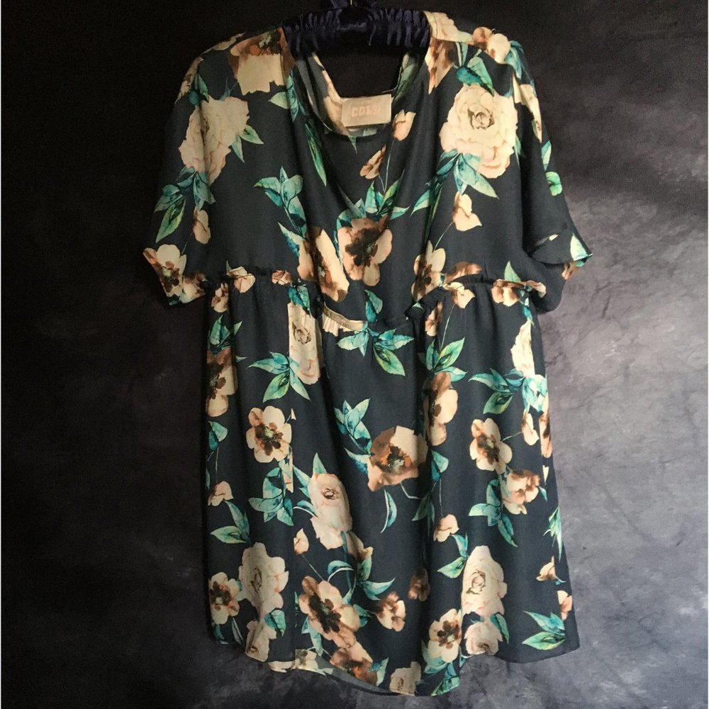 Stone Cold Fox “Kaia” babydoll silk dress — NWOT